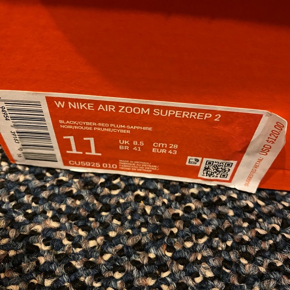 New Nike Air Zoom SuperRep 2 “Plum Sapphire” / Women Size 11 in original box - Picture 5 of 11